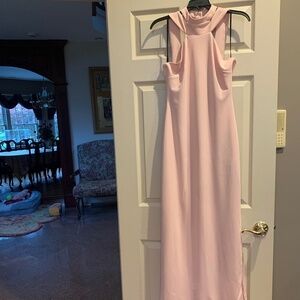NWT Bebe Blush Sleeveless Lined Gown sz 6